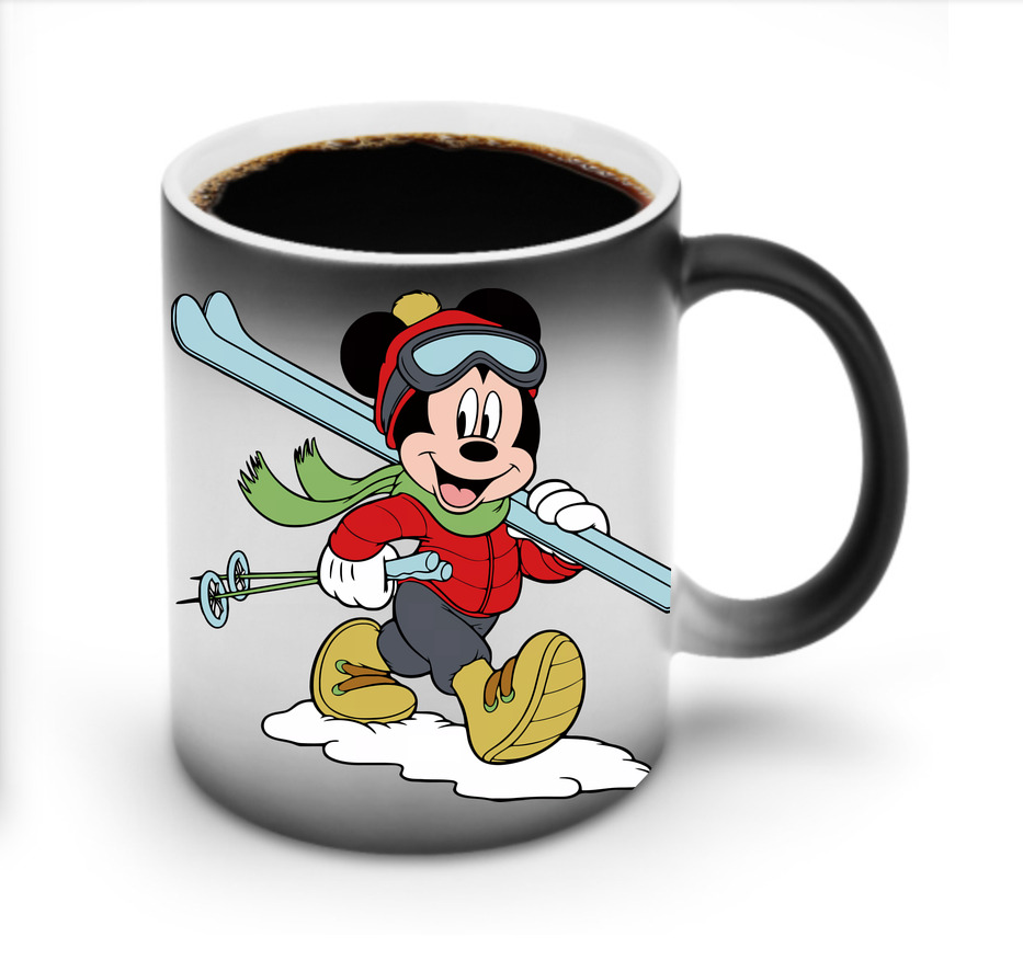 ミッキーマウス Mickey Mouse 温度変色マグカップ