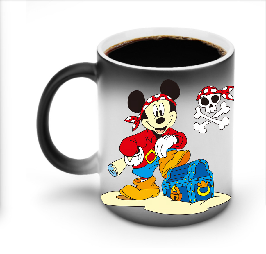 ミッキーマウス Mickey Mouse 温度変色マグカップ