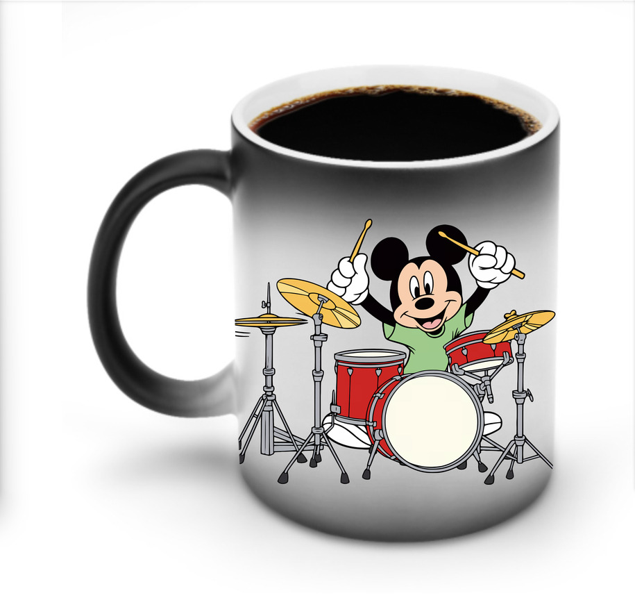 ミッキーマウス Mickey Mouse 温度変色マグカップ