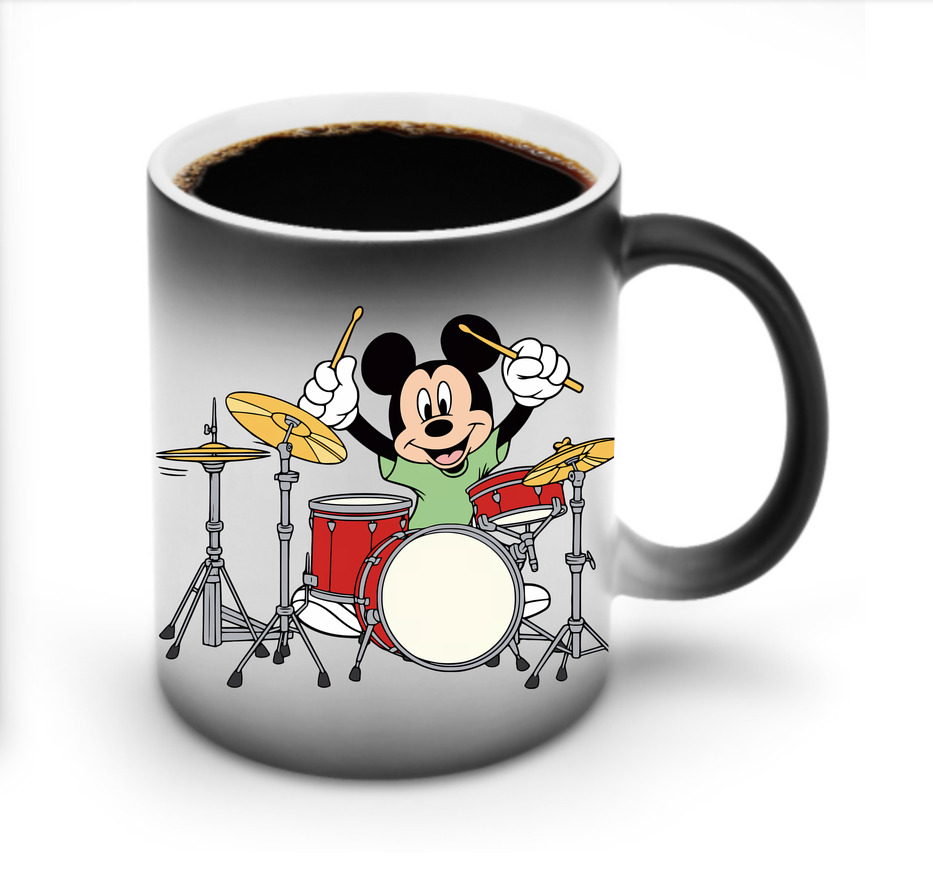 ミッキーマウス Mickey Mouse 温度変色マグカップ