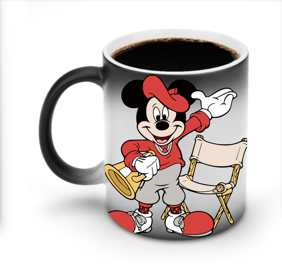 ミッキーマウス Mickey Mouse 温度変色マグカップ