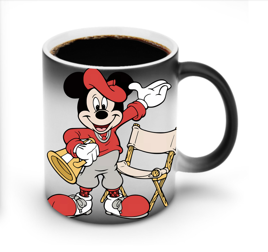 ミッキーマウス Mickey Mouse 温度変色マグカップ