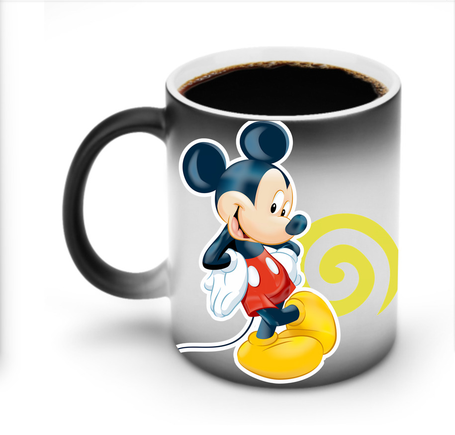 ミッキーマウス Mickey Mouse 温度変色マグカップ
