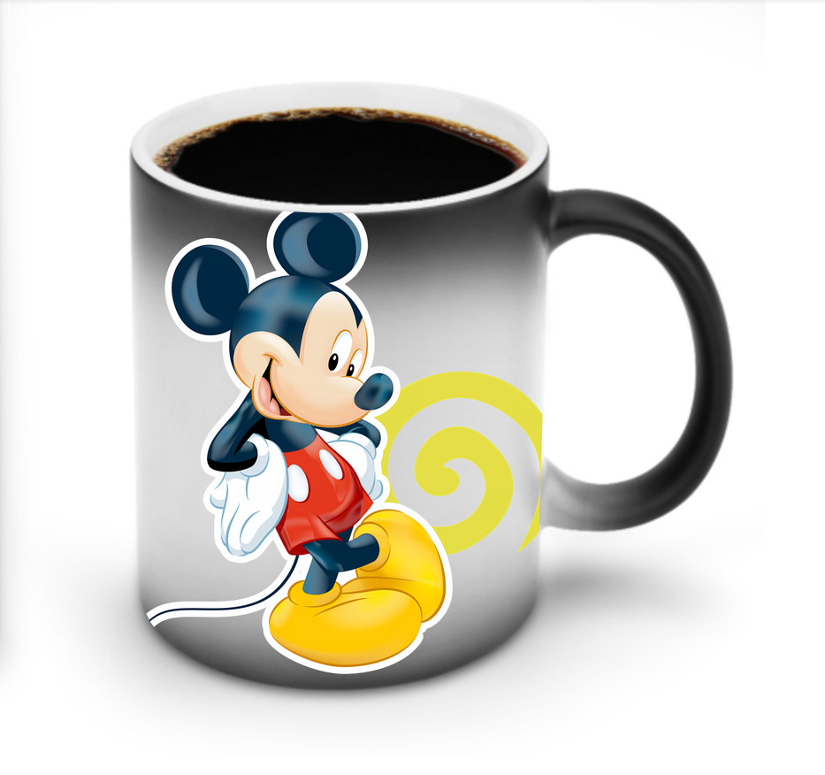 ミッキーマウス Mickey Mouse 温度変色マグカップ