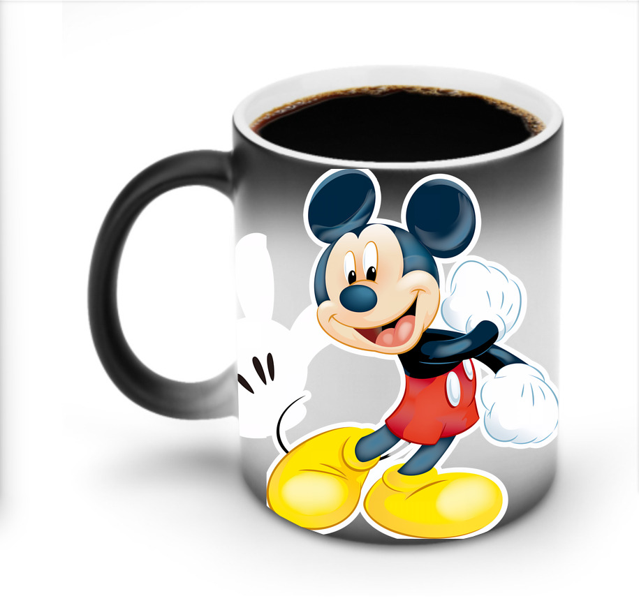 ミッキーマウス Mickey Mouse 温度変色マグカップ