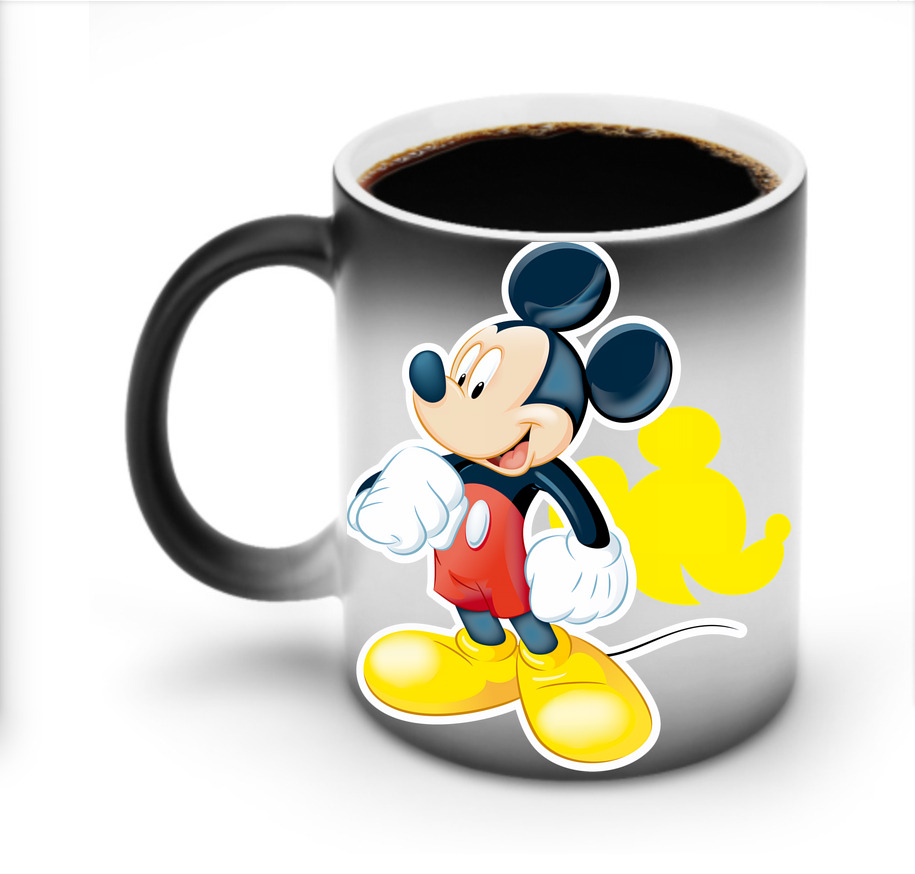 ミッキーマウス Mickey Mouse 温度変色マグカップ