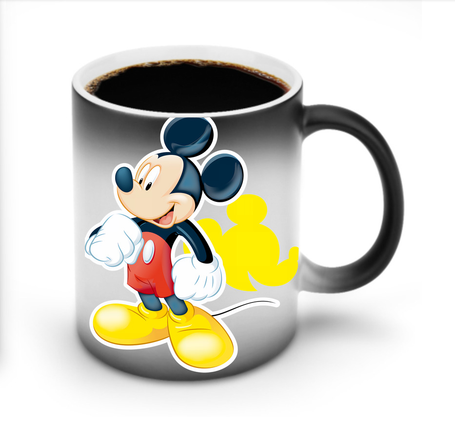 ミッキーマウス Mickey Mouse 温度変色マグカップ