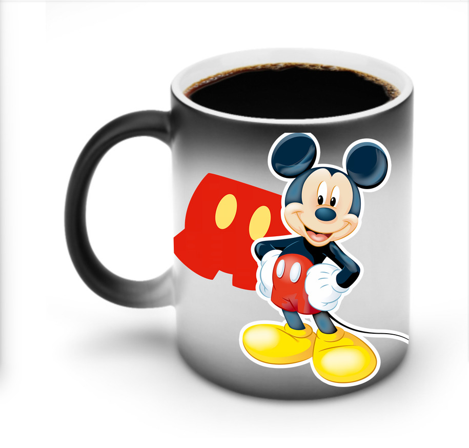 ミッキーマウス Mickey Mouse 温度変色マグカップ