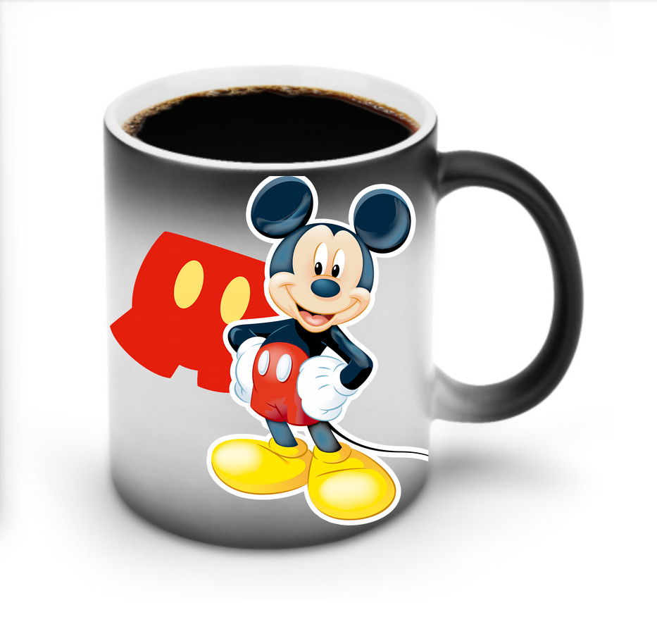 ミッキーマウス Mickey Mouse 温度変色マグカップ