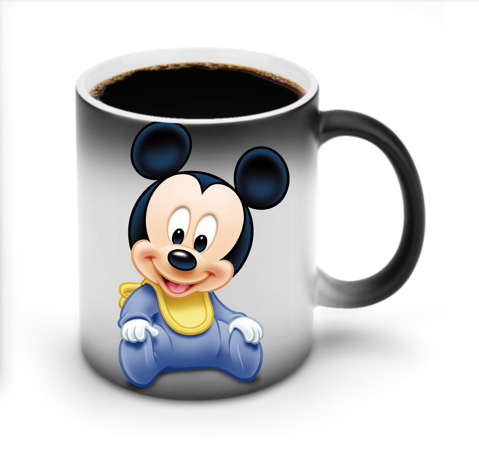 ミッキーマウス Mickey Mouse 温度変色マグカップ