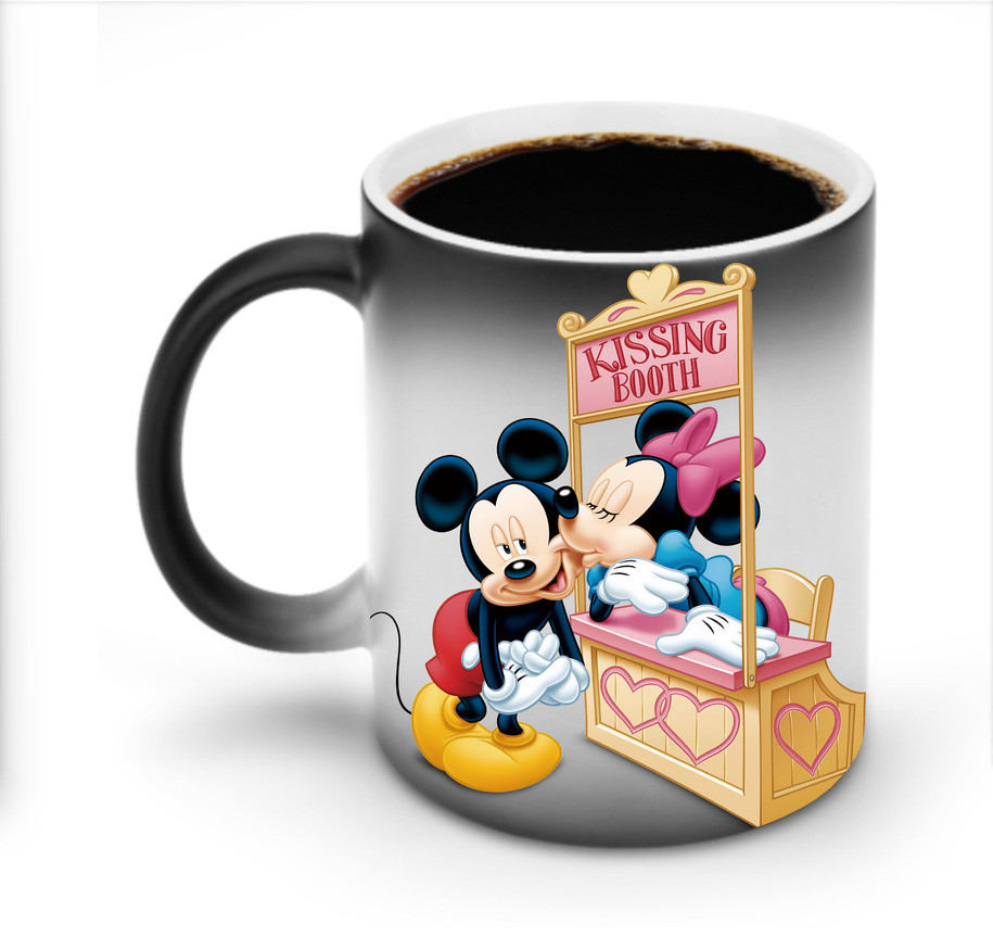 ミッキーマウス Mickey Mouse 温度変色マグカップ