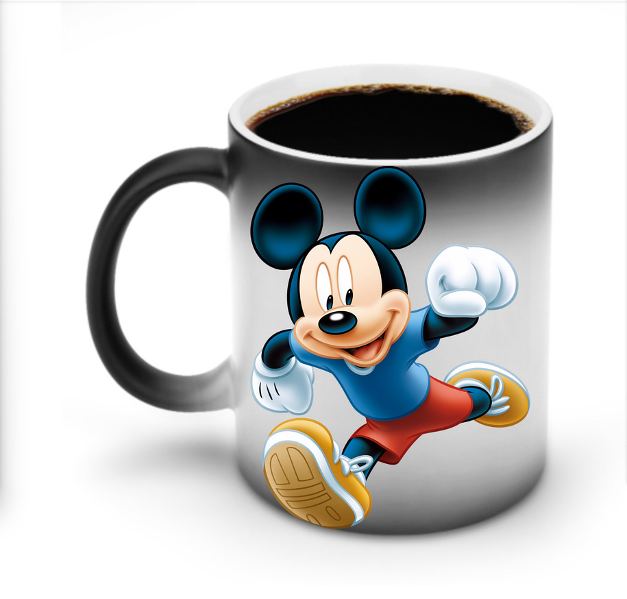 ミッキーマウス Mickey Mouse 温度変色マグカップ