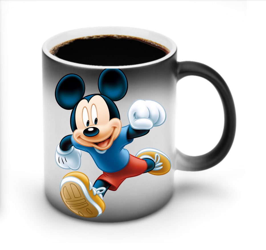 ミッキーマウス Mickey Mouse 温度変色マグカップ