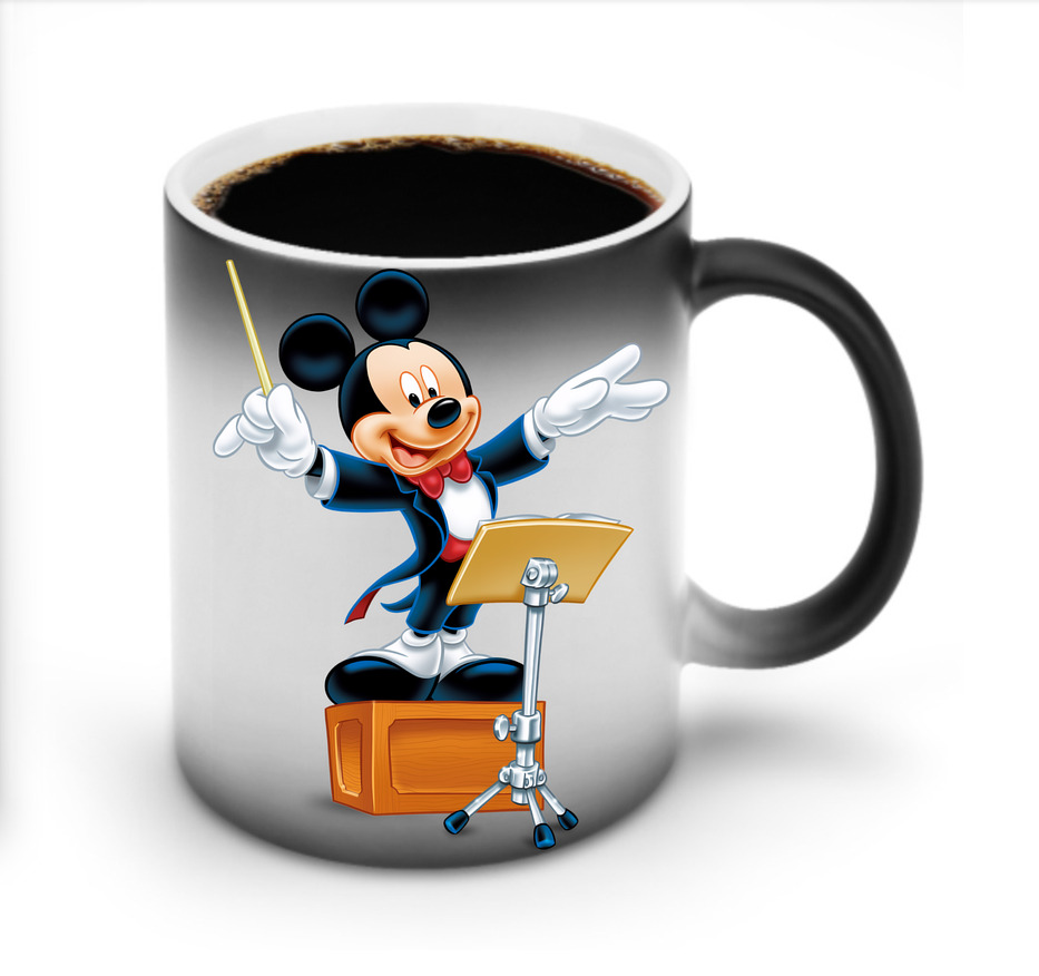 ミッキーマウス Mickey Mouse 温度変色マグカップ