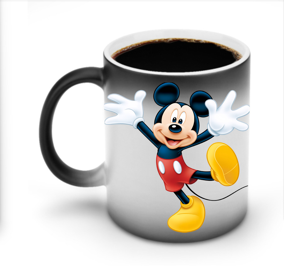 ミッキーマウス Mickey Mouse 温度変色マグカップ