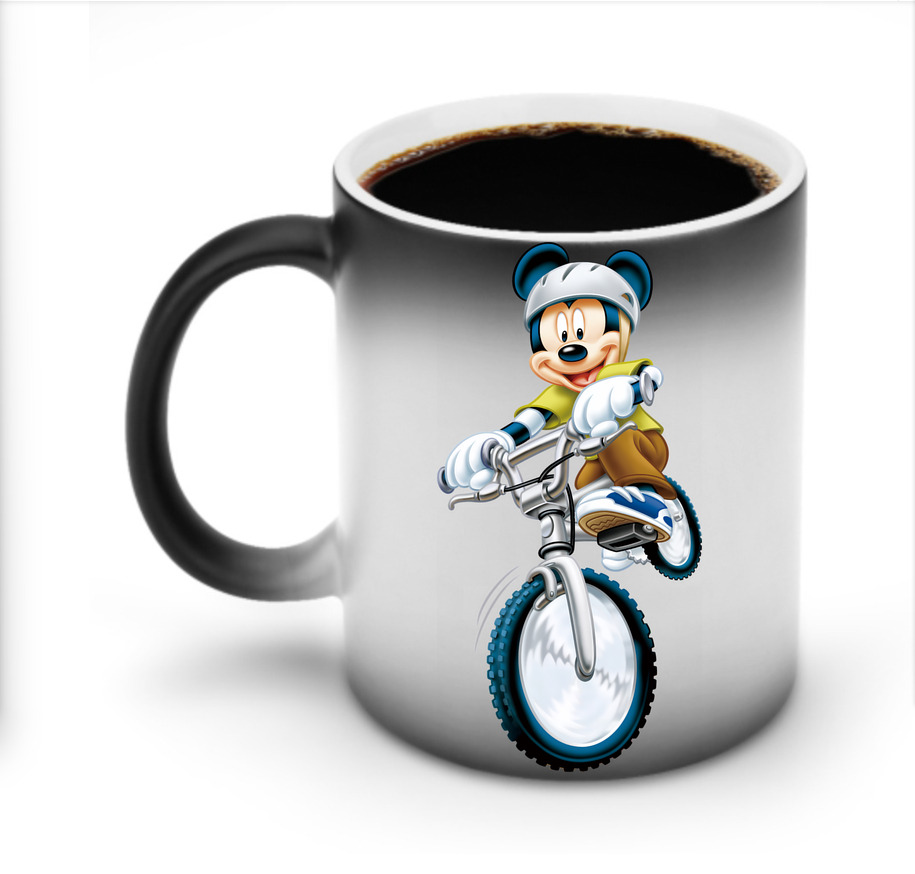 ミッキーマウス Mickey Mouse 温度変色マグカップ