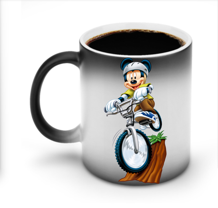 ミッキーマウス Mickey Mouse 温度変色マグカップ