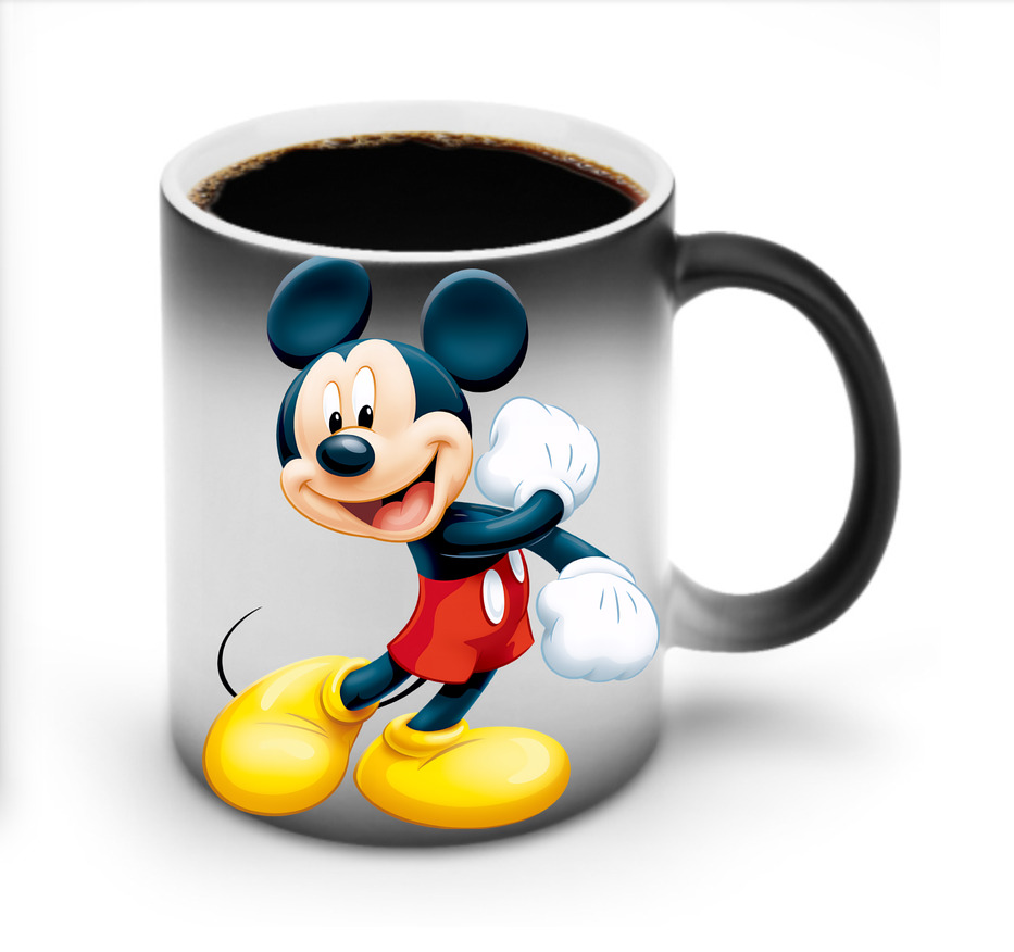 ミッキーマウス Mickey Mouse 温度変色マグカップ