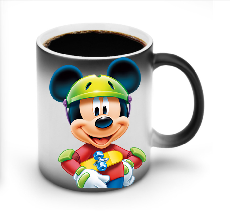ミッキーマウス Mickey Mouse 温度変色マグカップ