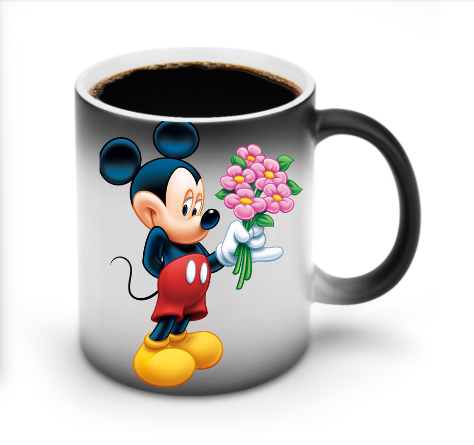 ミッキーマウス Mickey Mouse 温度変色マグカップ