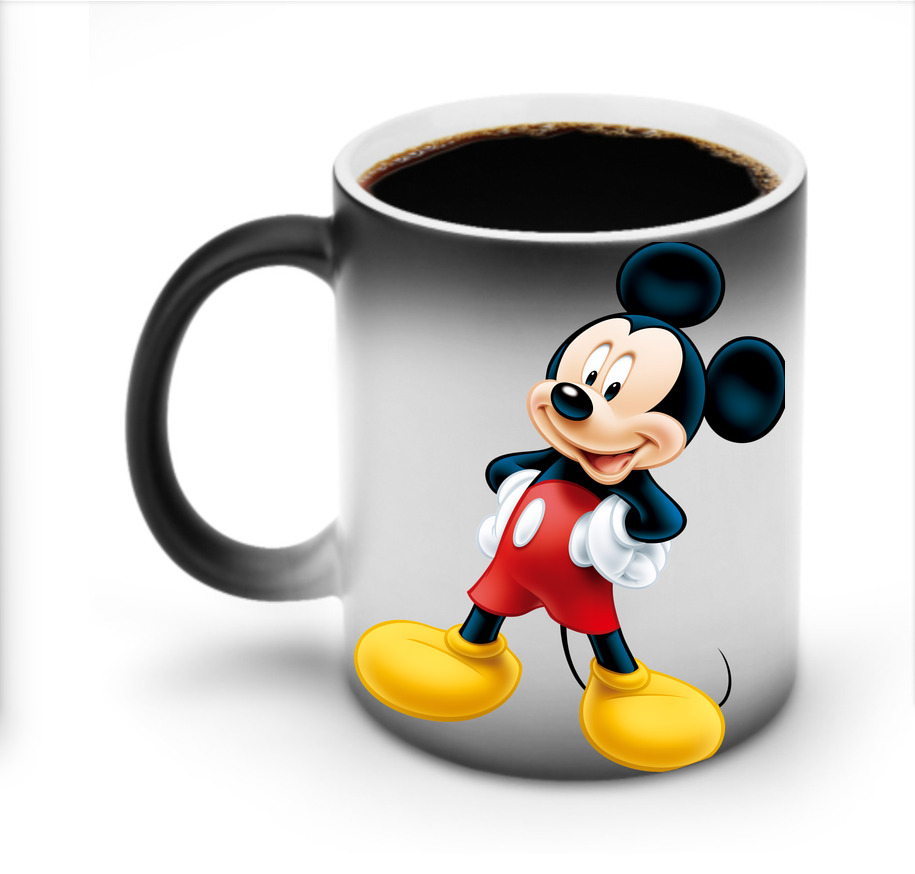 ミッキーマウス Mickey Mouse 温度変色マグカップ