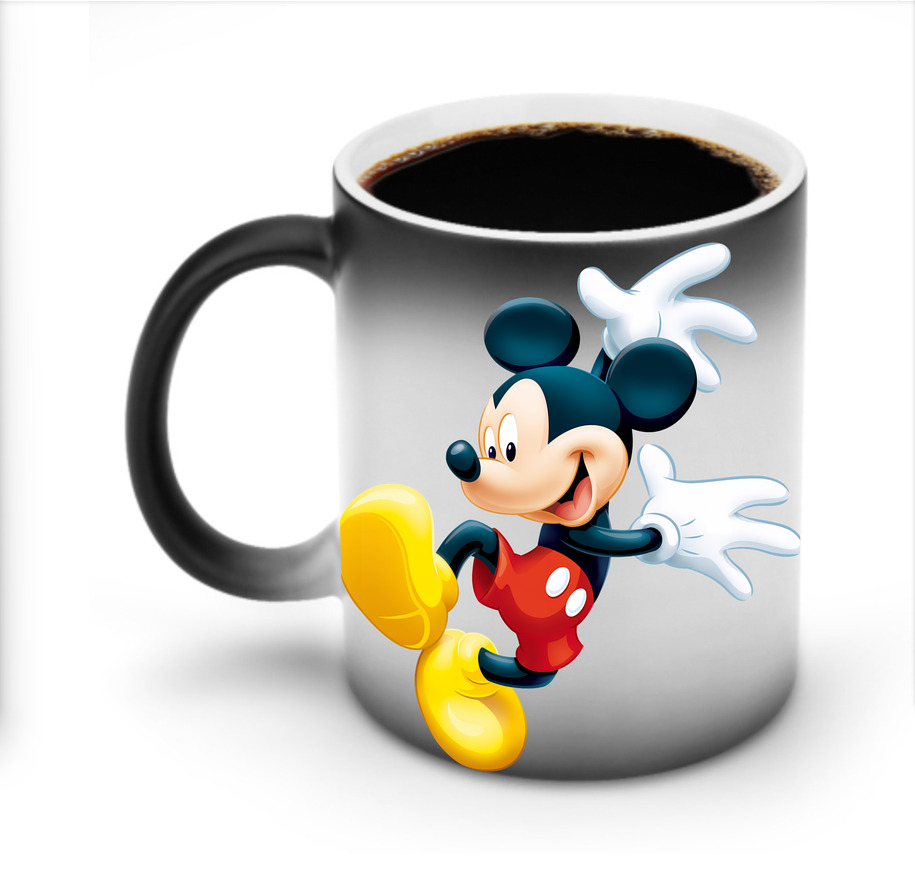 ミッキーマウス Mickey Mouse 温度変色マグカップ