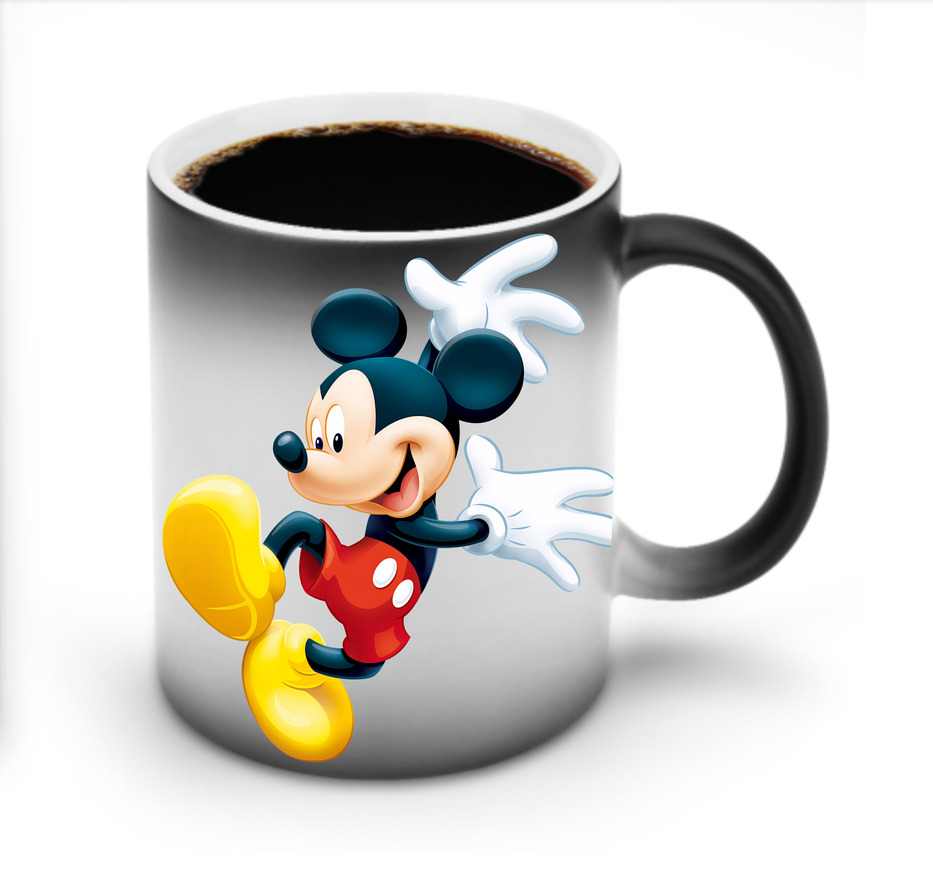 ミッキーマウス Mickey Mouse 温度変色マグカップ