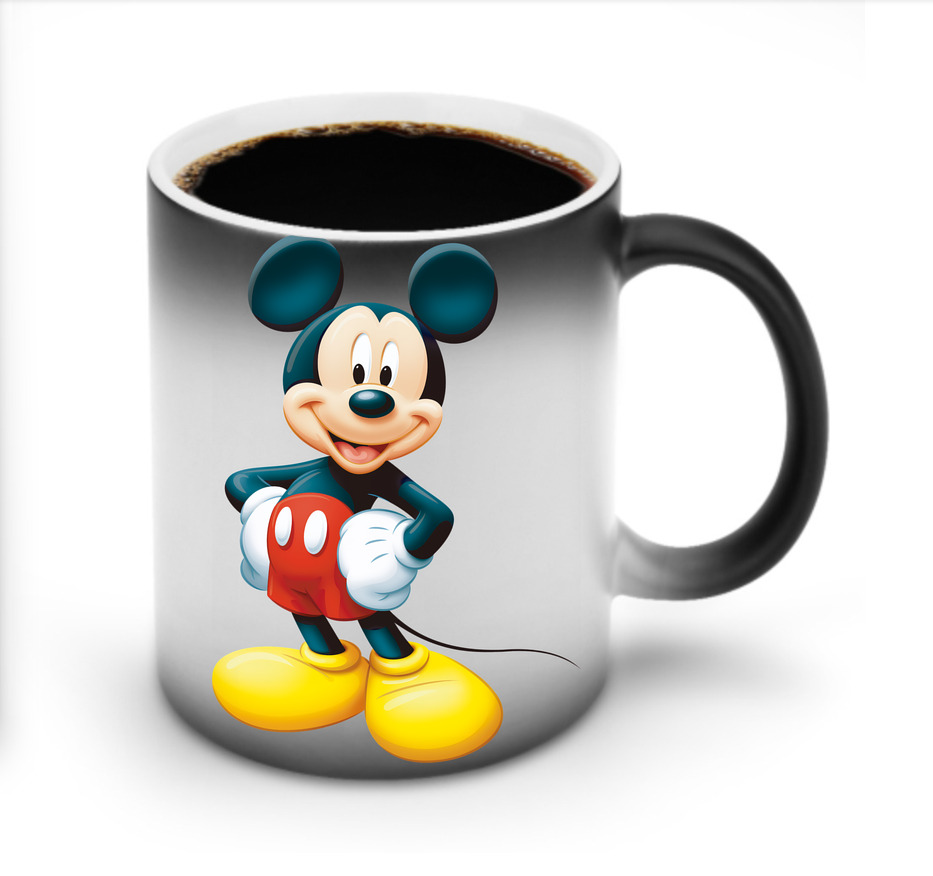 ミッキーマウス Mickey Mouse 温度変色マグカップ