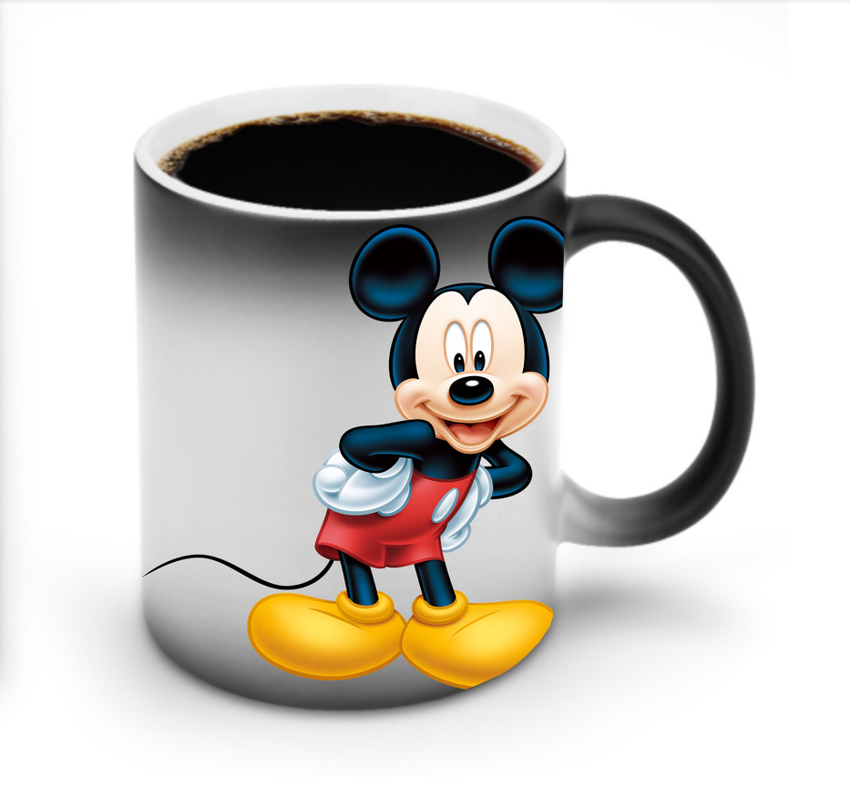ミッキーマウス Mickey Mouse 温度変色マグカップ