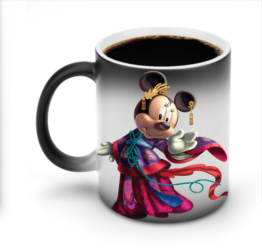 ミッキーマウス Mickey Mouse 温度変色マグカップ