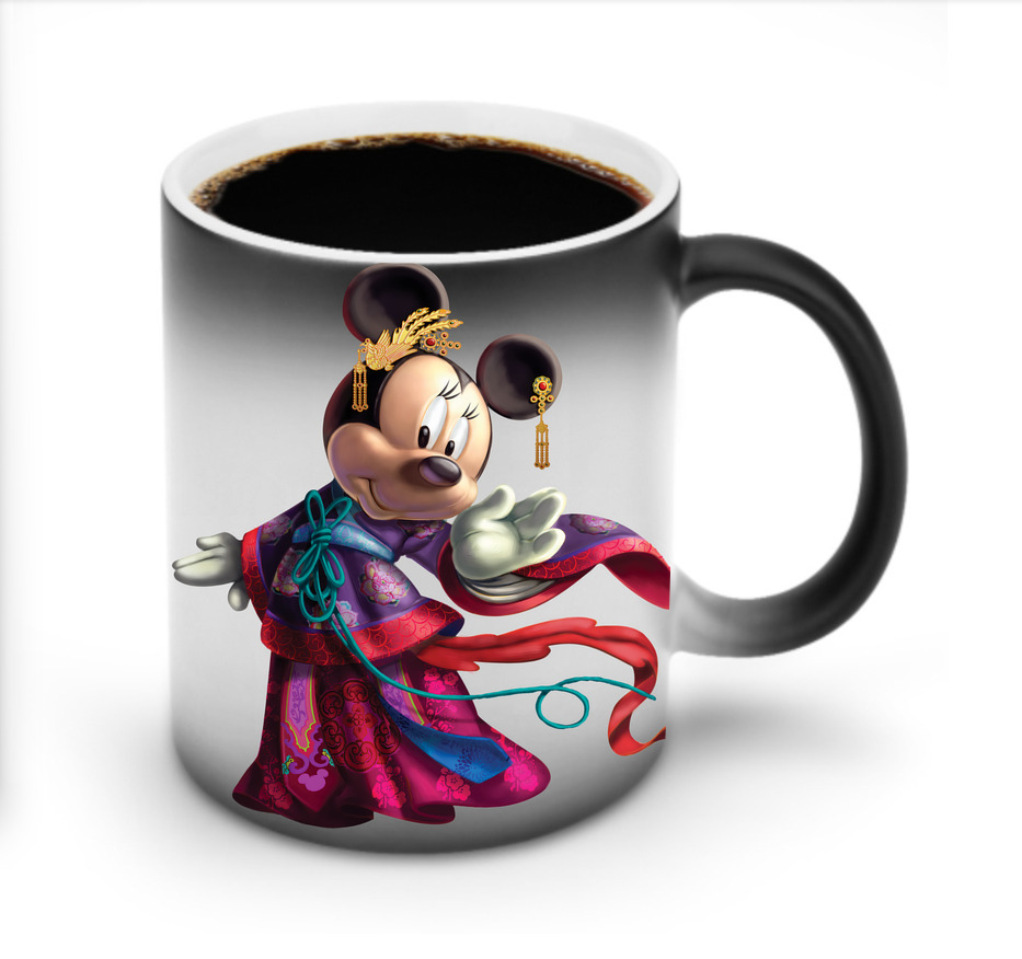 ミッキーマウス Mickey Mouse 温度変色マグカップ