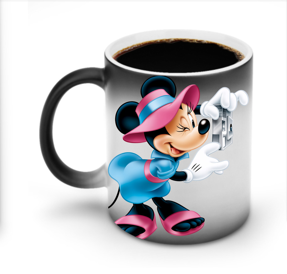 ミッキーマウス Mickey Mouse 温度変色マグカップ