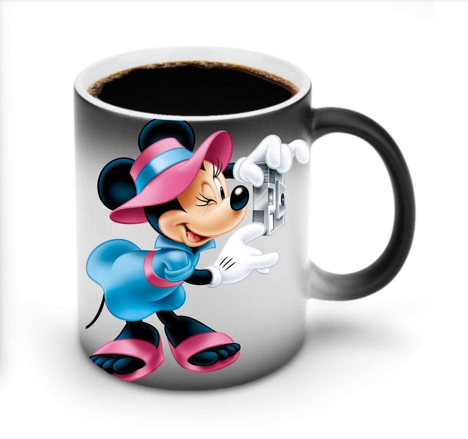 ミッキーマウス Mickey Mouse 温度変色マグカップ