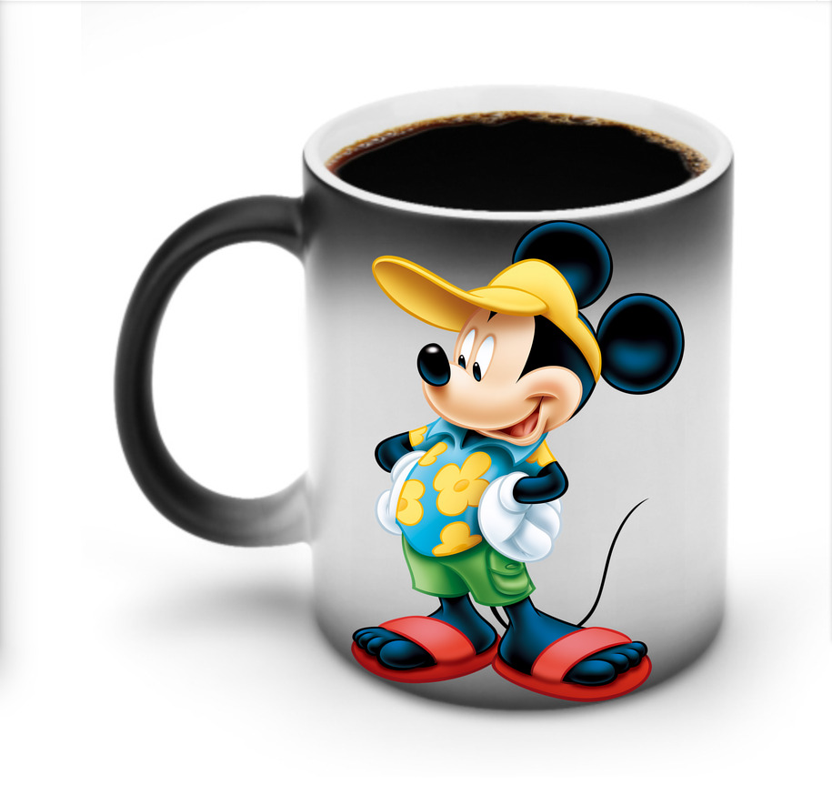 ミッキーマウス Mickey Mouse 温度変色マグカップ
