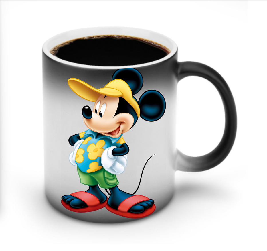 ミッキーマウス Mickey Mouse 温度変色マグカップ
