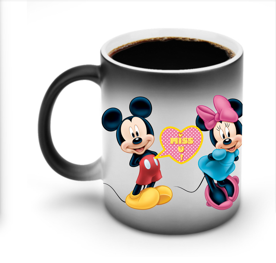 ミッキーマウス Mickey Mouse 温度変色マグカップ