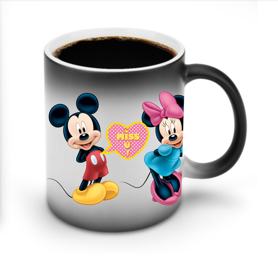 ミッキーマウス Mickey Mouse 温度変色マグカップ