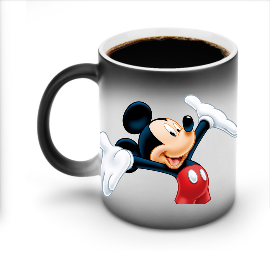 ミッキーマウス Mickey Mouse 温度変色マグカップ