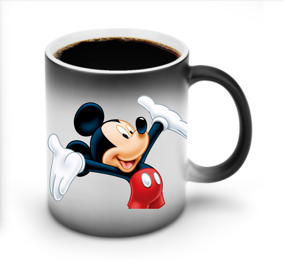 ミッキーマウス Mickey Mouse 温度変色マグカップ