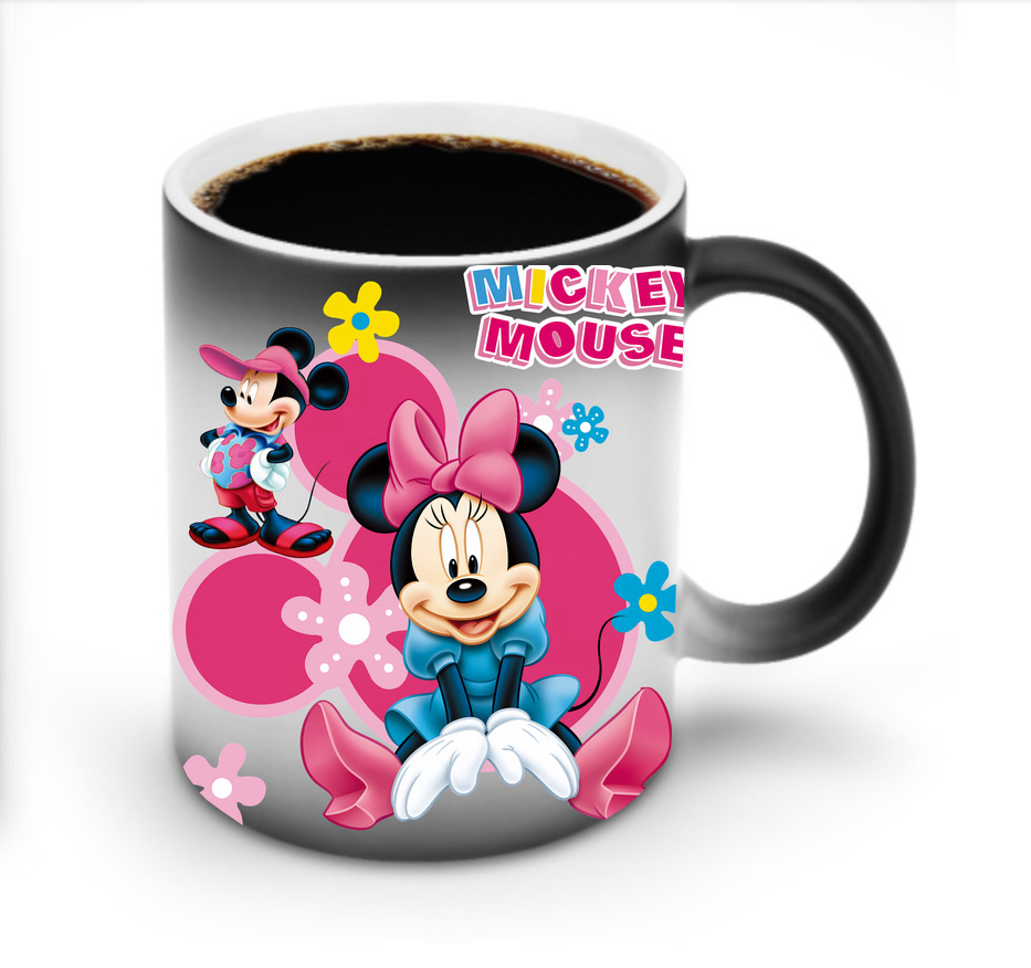 ミッキーマウス Mickey Mouse 温度変色マグカップ