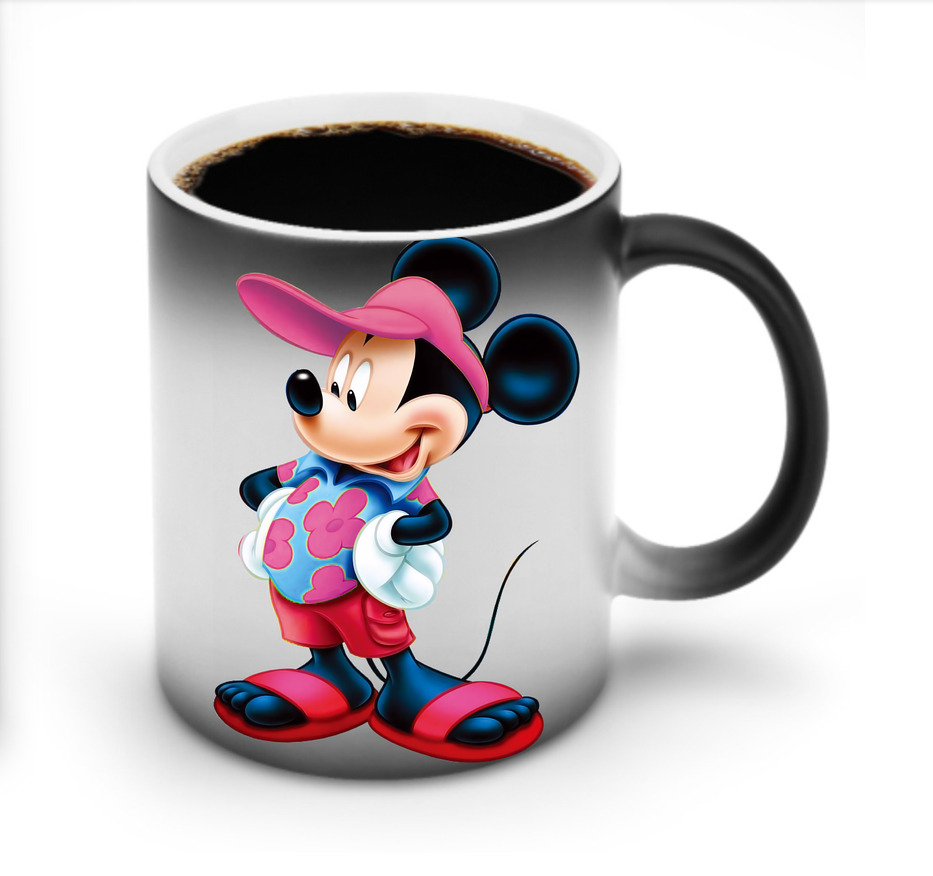 ミッキーマウス Mickey Mouse 温度変色マグカップ