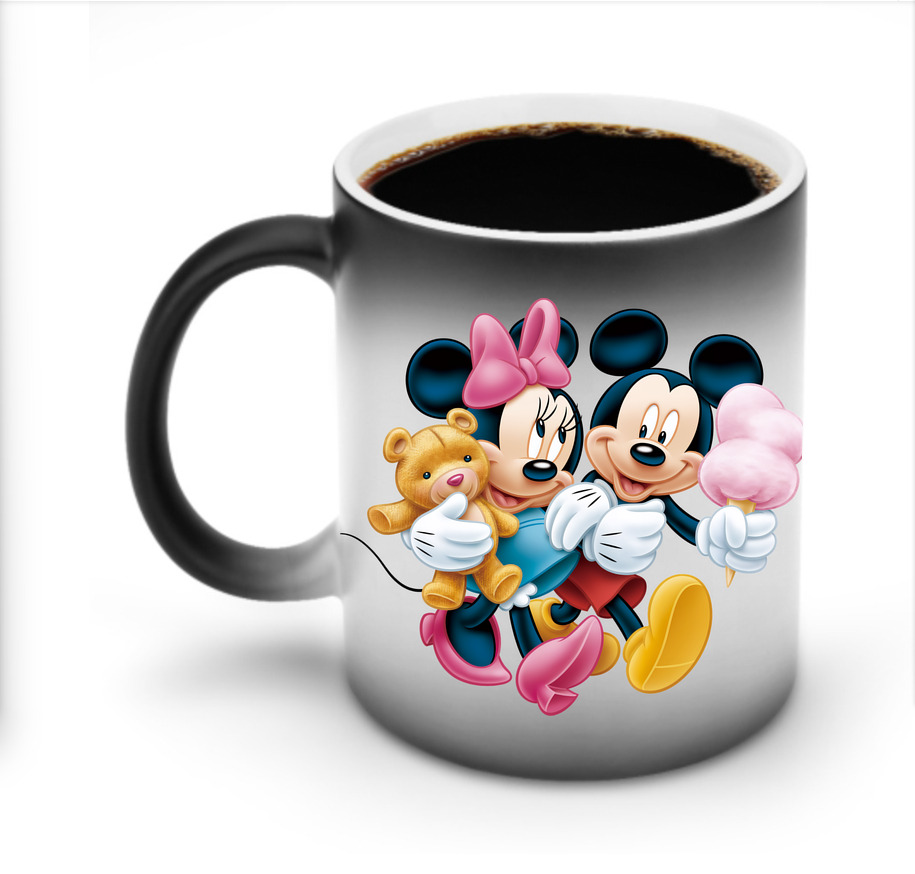 ミッキーマウス Mickey Mouse 温度変色マグカップ