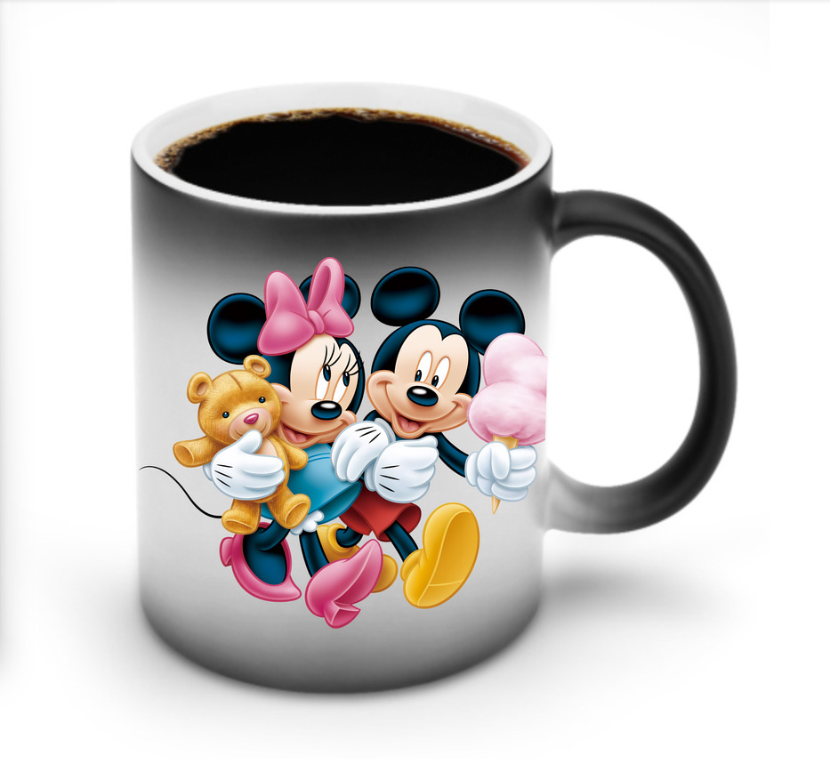 ミッキーマウス Mickey Mouse 温度変色マグカップ