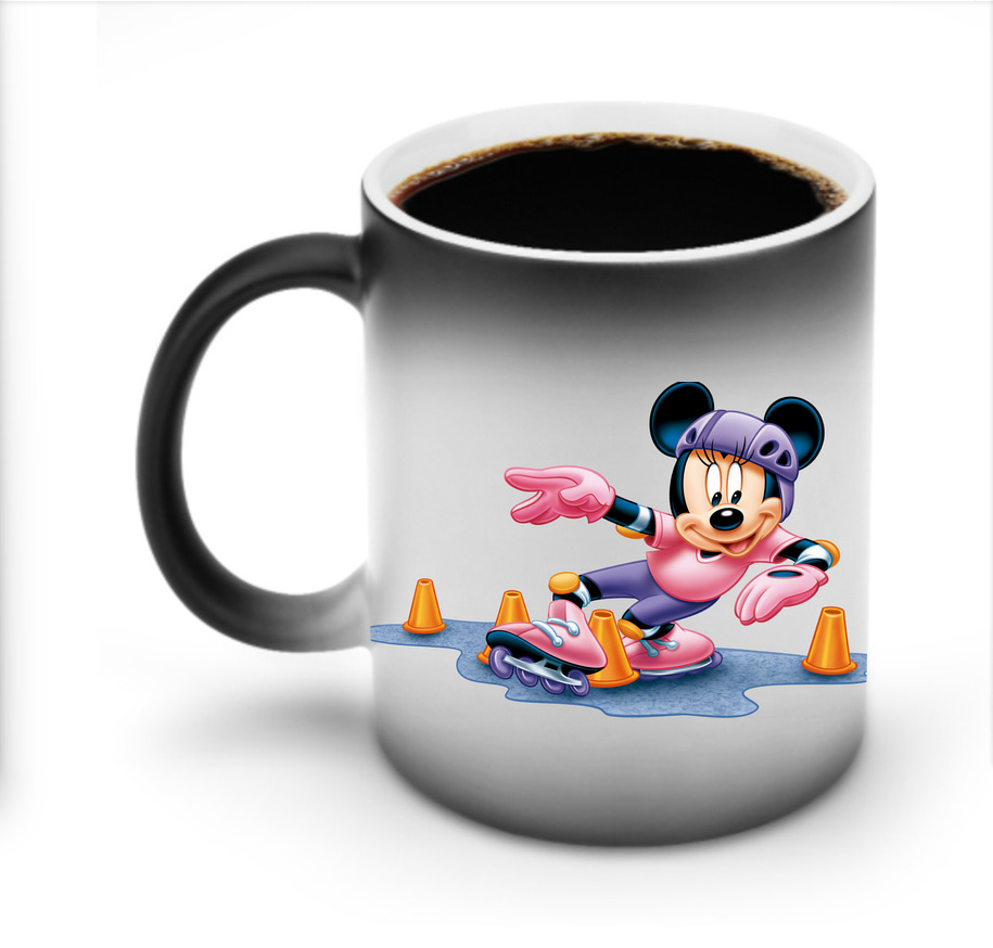 ミッキーマウス Mickey Mouse 温度変色マグカップ