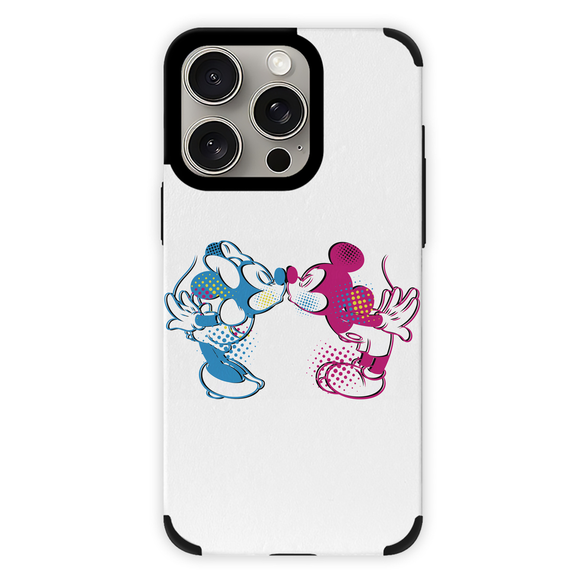 （画像用） ミッキーマウス Mickey Mouse 【iPhone15ProMax対応】 PUレザー スマホケース 耐衝撃＆黄変防止