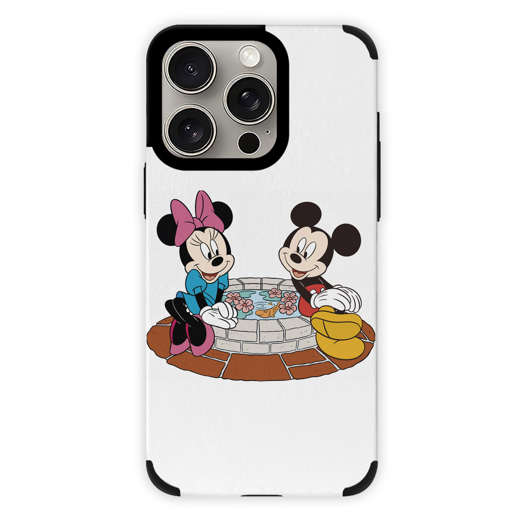 （画像用） ミッキーマウス Mickey Mouse 【iPhone15ProMax対応】 PUレザー スマホケース 耐衝撃＆黄変防止