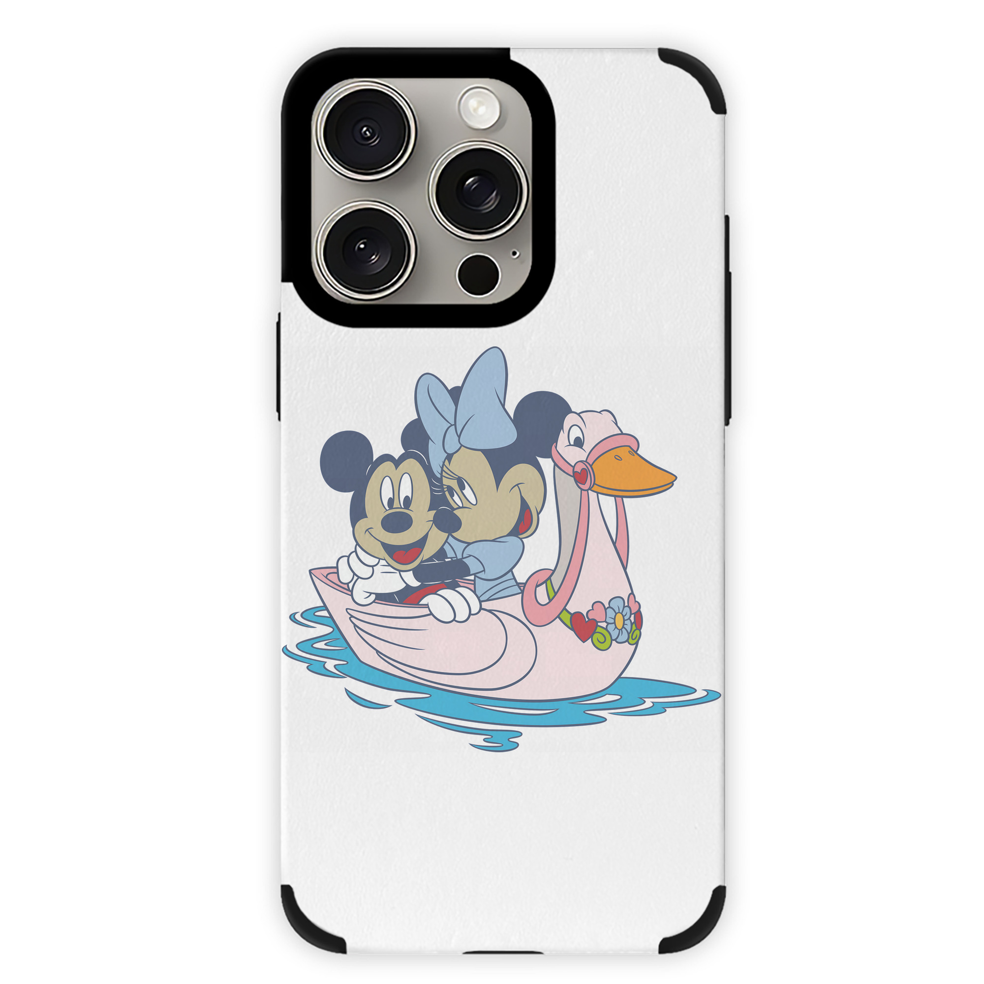 （画像用） ミッキーマウス Mickey Mouse 【iPhone15ProMax対応】 PUレザー スマホケース 耐衝撃＆黄変防止