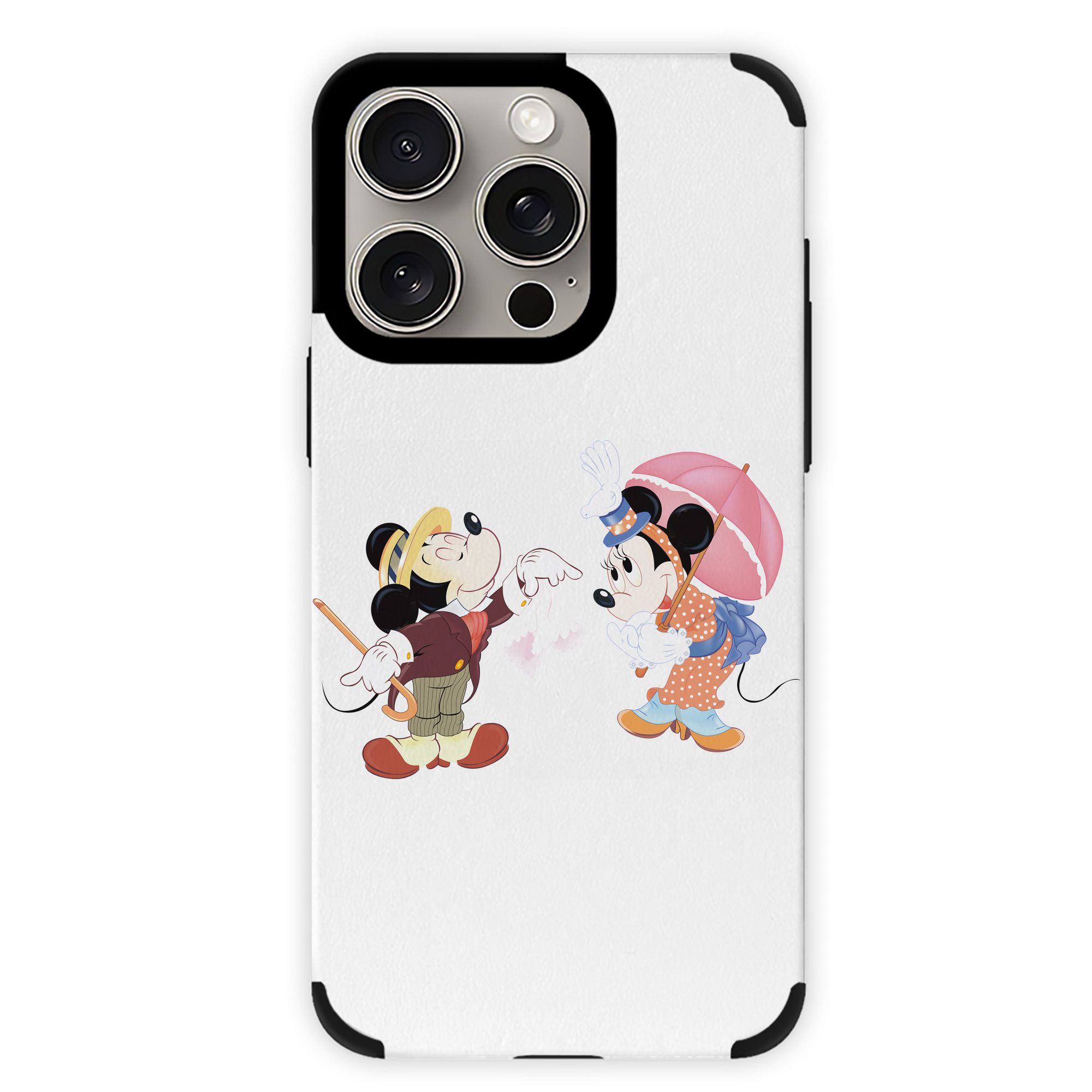 （画像用） ミッキーマウス Mickey Mouse 【iPhone15ProMax対応】 PUレザー スマホケース 耐衝撃＆黄変防止