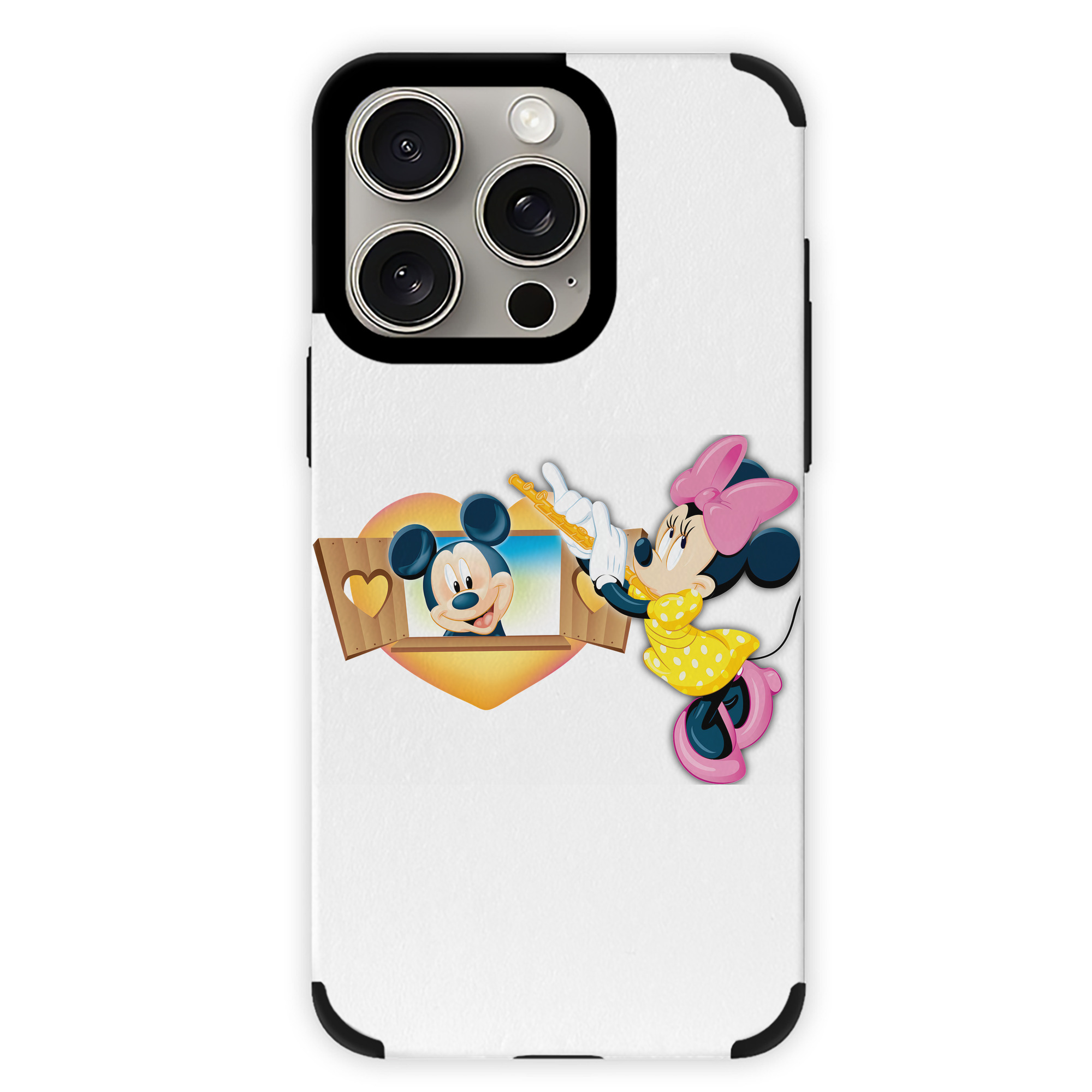 （画像用） ミッキーマウス Mickey Mouse 【iPhone15ProMax対応】 PUレザー スマホケース 耐衝撃＆黄変防止