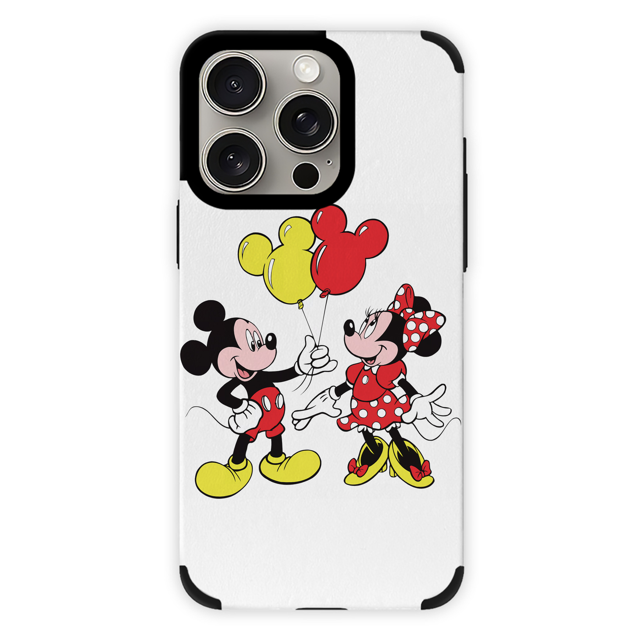 （画像用） ミッキーマウス Mickey Mouse 【iPhone15ProMax対応】 PUレザー スマホケース 耐衝撃＆黄変防止